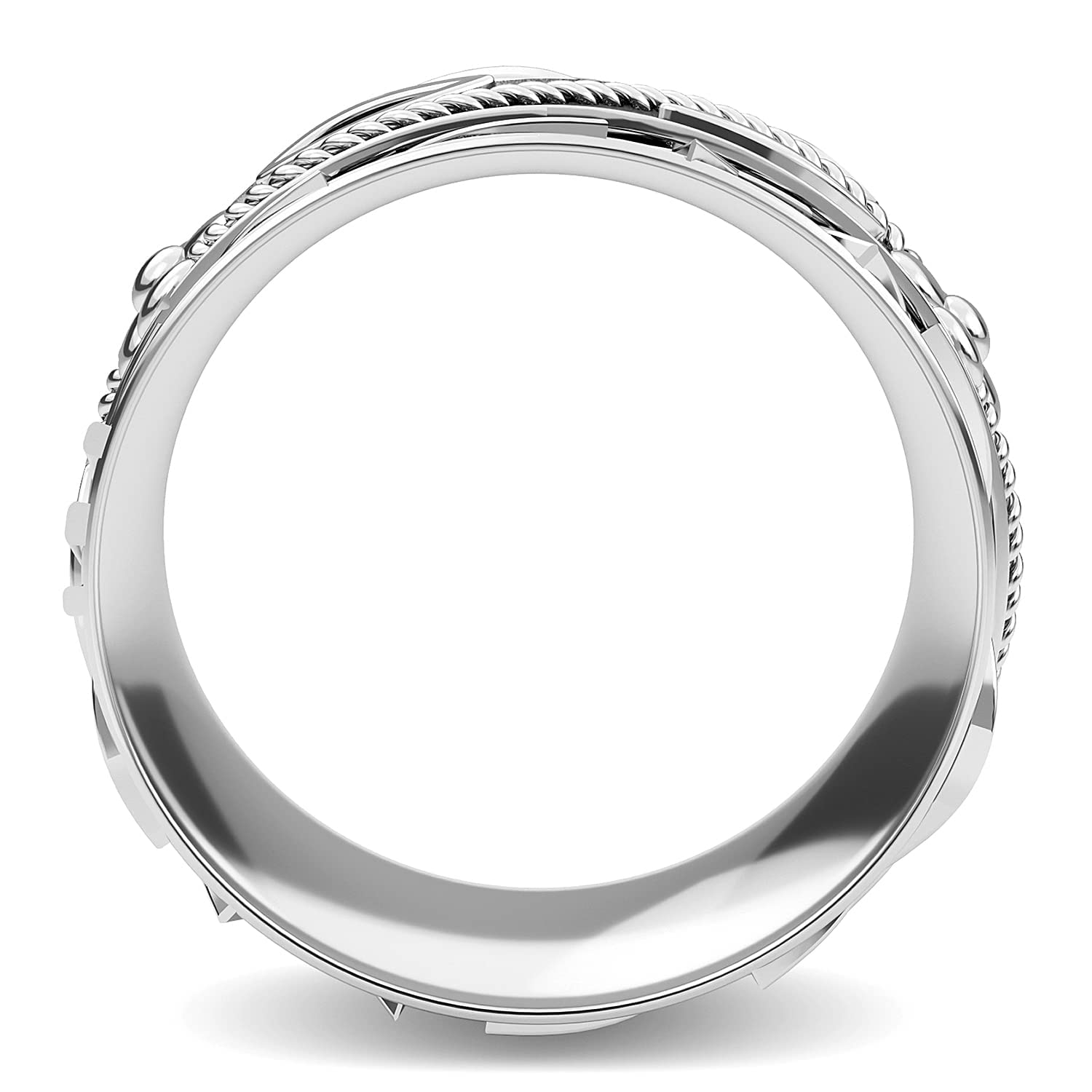 925 Sterling Silver Spinner Ring for Stress Relief - Handmade Boho Tribal Jewelry for Women & Men - Unique Oxidized Meditation Anxiety Reliever - Perfect Gift for Yoga, Mindfulness & Daily Wear