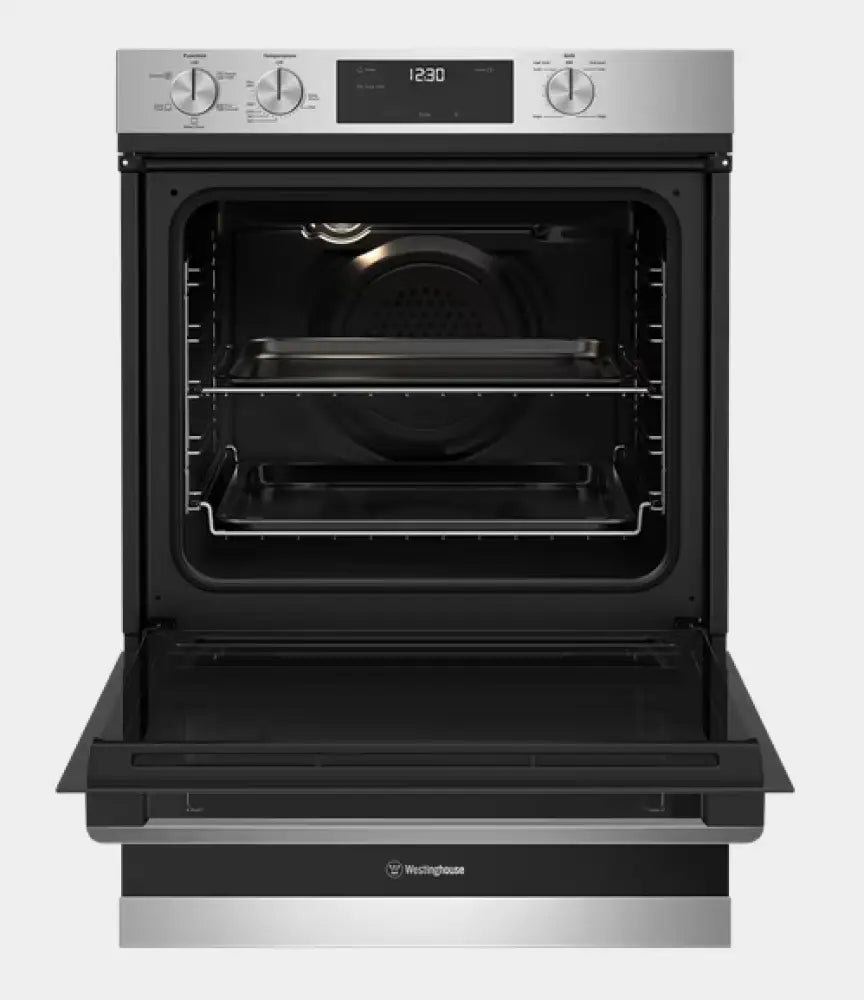 Westinghouse WVE6565SD 60cm Stainless Steel Multi-Function Oven & Grill - Perfect for Baking, Roasting, and Grilling in Home Kitchens