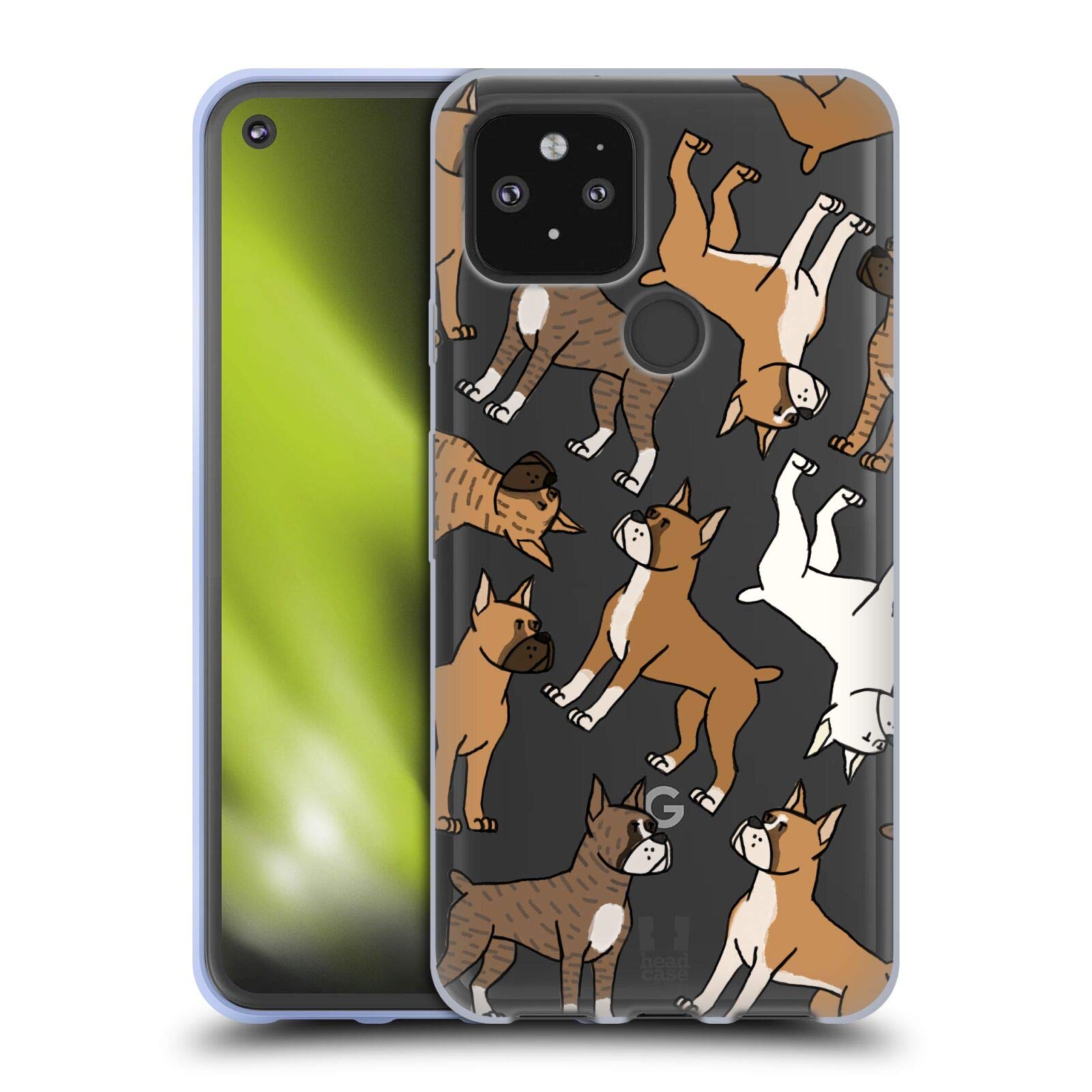Boxer Dog Gel Case for Google Pixel 5 5G - Cute Pet Protection
