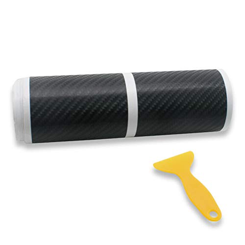 4 Pcs Carbon Fiber Car Door Entry Guards - 4D Sticker Panel Protector for Door Sill & Scuff Protection | Universal Fit for Most Vehicles | Perfect for Parking Lots, Garages & Daily Commuting