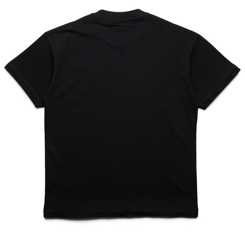 Flaneur Floral Watercolor T-Shirt for Women - Soft Cotton Black Tee - Perfect for Casual Wear, Summer Outfits & Layering