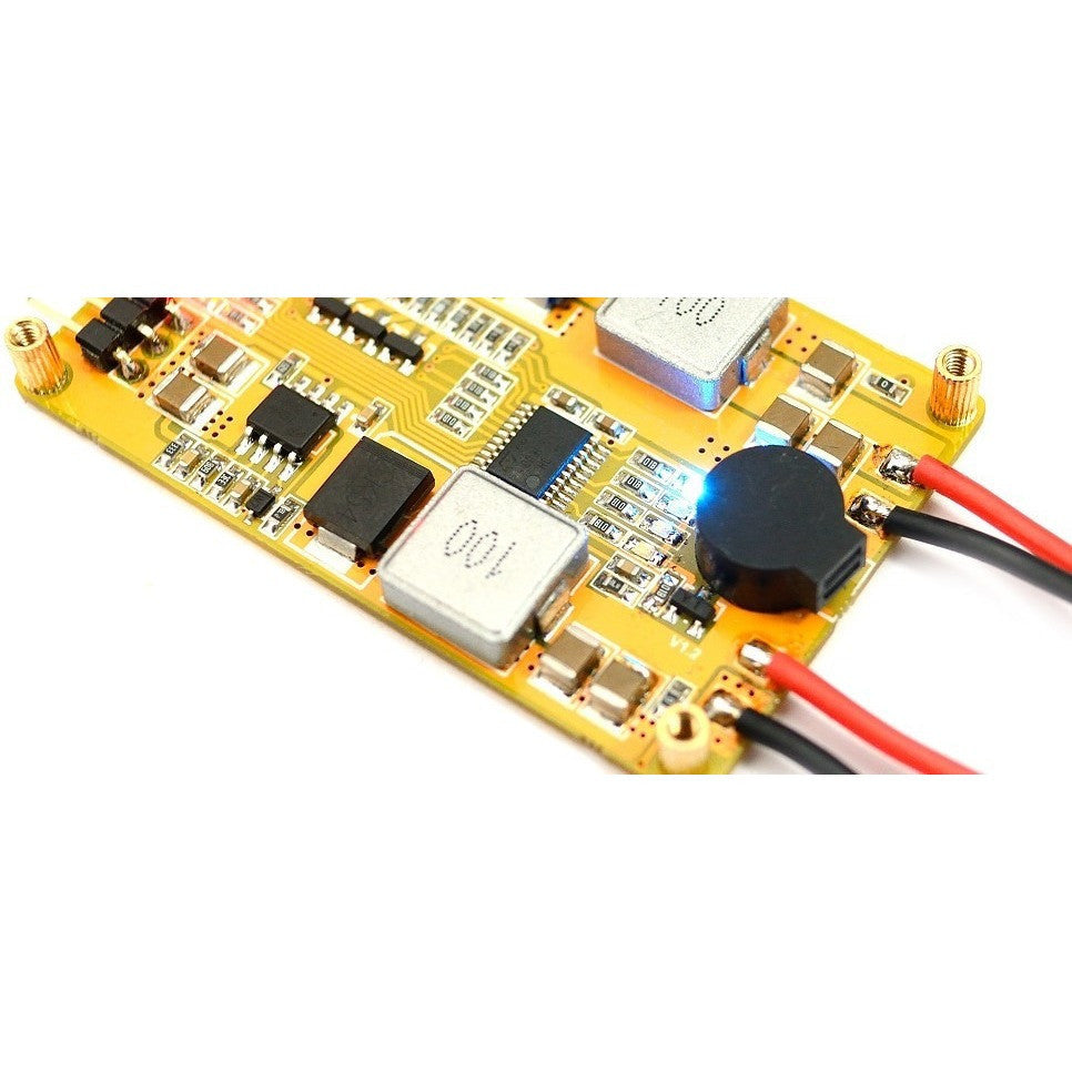 Matek UBEC Duo 4A 5-12V DC Voltage Regulator with Auxiliary Channel Switch & Battery Alarm - Perfect for RC Drones, FPV Racing, and DIY Electronics Projects