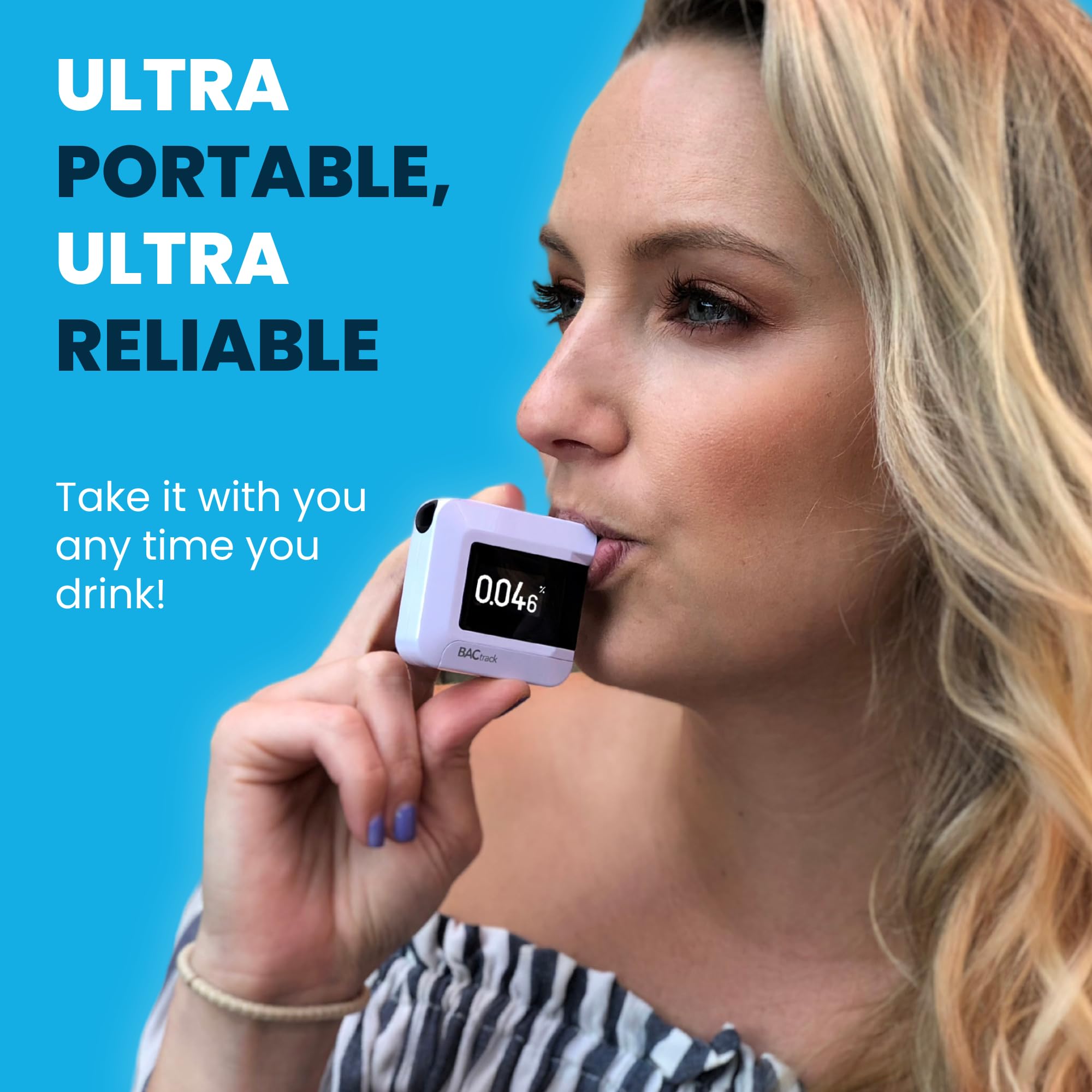 BACtrack C8 Breathalyzer - Professional-Grade Alcohol Tester with Wireless Smartphone Connectivity | Compatible with iPhone, Android & Samsung Devices | Apple HealthKit Integration | Perfect for Personal & Workplace Safety Use