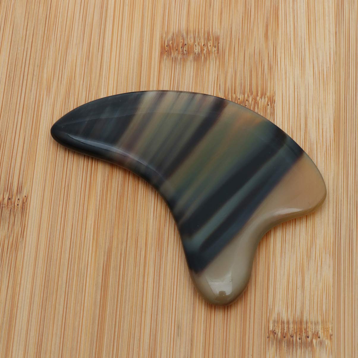 1pc Gua Sha Scraping Board for Face & Neck - Natural Jade Massage Tool for Beauty, Skincare & Relaxation - Perfect for Home Spa, Self-Care & Lymphatic Drainage