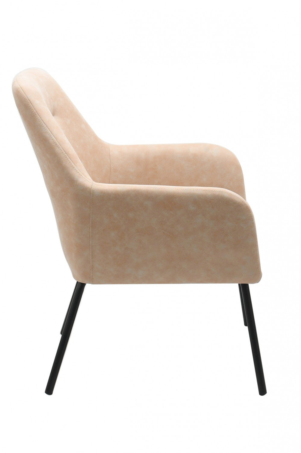 Axton Modern Dining Chair - Beige Upholstered Seat for Kitchen, Dining Room & Office - Comfortable & Stylish Home Furniture