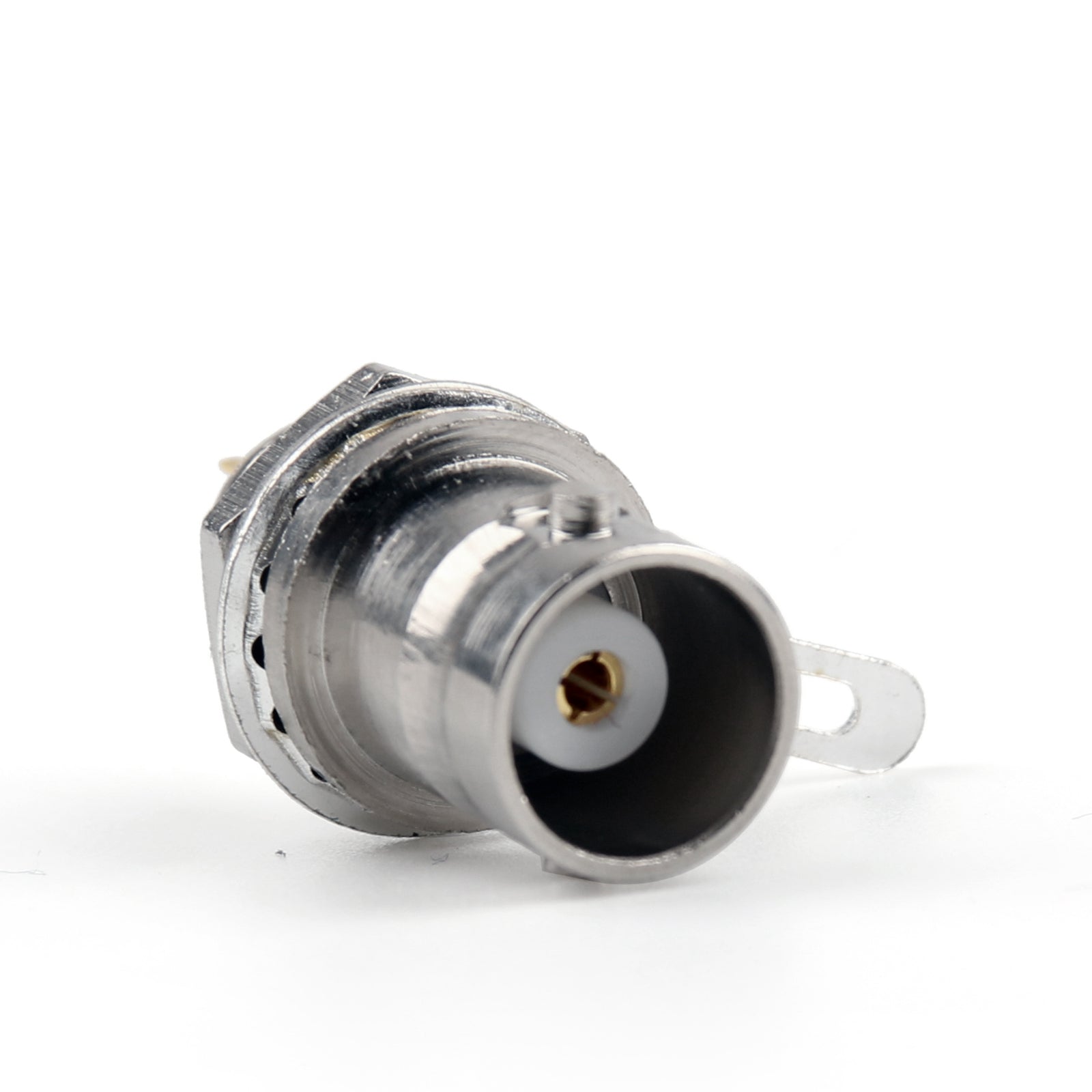 10Pcs BNC Female Bulkhead Connectors - Solder Panel Mount Straight - Perfect for CCTV, Audio/Video Equipment & Security Systems
