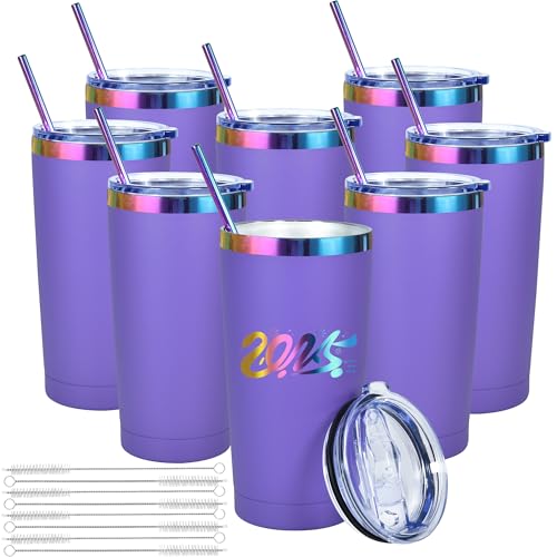 Purple-8pcs