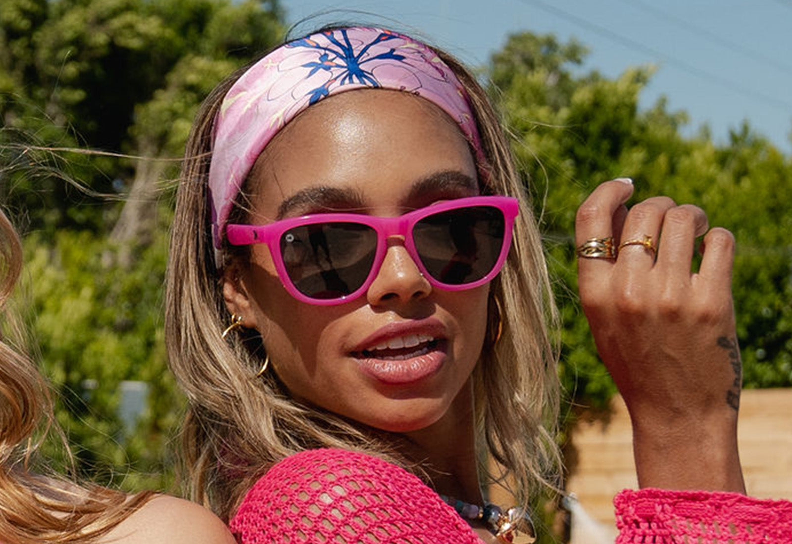 Premium Malibu Pink Sunglasses - UV Protection Polarized Lenses for Women & Men - Perfect for Beach, Driving, and Outdoor Activities