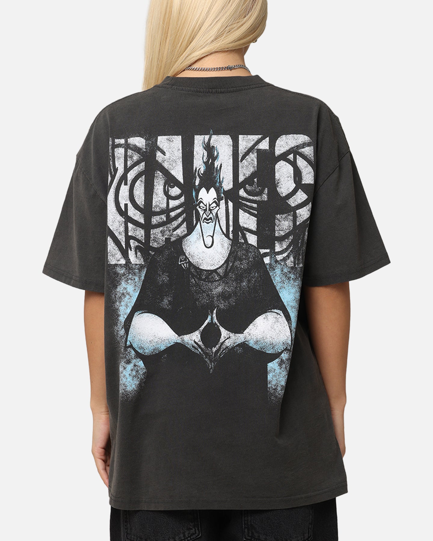 Vintage Disney Hercules Hades Graphic T-Shirt for Men - Black Distressed Heavyweight Cotton Tee - Perfect for Cosplay, Comic Con & Disney Fan Collections