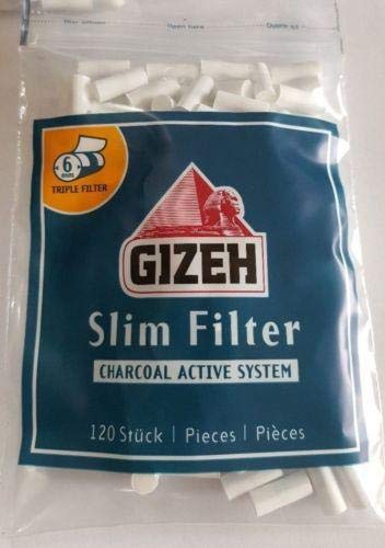 Slim Active Carbon Filters 6mm - 20 Pack | Premium Air Purification for Home, Office & Car | Odor & Dust Removal