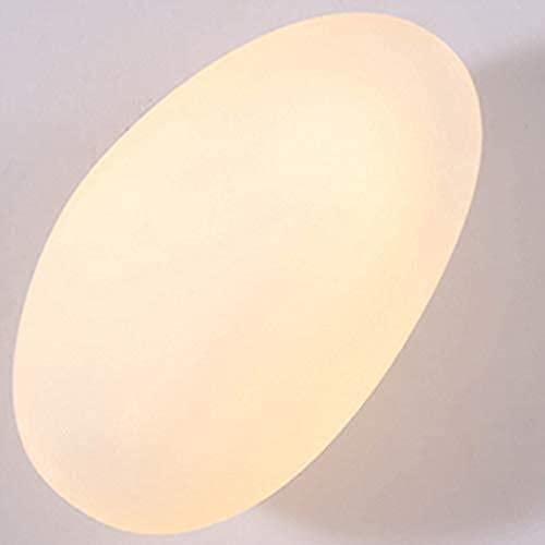 Modern LED Wall Lamp for Bedroom, Corridor & Living Room - Glass Backlit Wall Light with Energy Saving Bulbs (Color: A) - Perfect for Ambient Lighting, Accent Decor & Nighttime Illumination