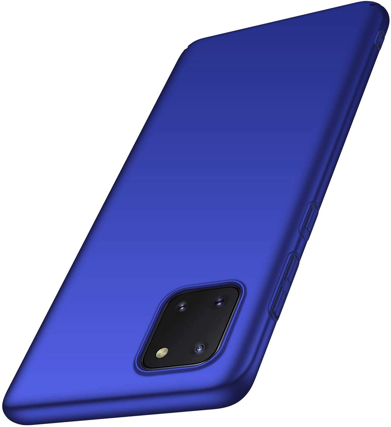 Slim Protective Phone Case for Samsung Galaxy Note 10 Lite/A81 - Shockproof, Scratch Resistant, Anti-Drop, Matte Finish Hard PC Cover (Blue) - Perfect for Daily Use, Travel & Outdoor Activities