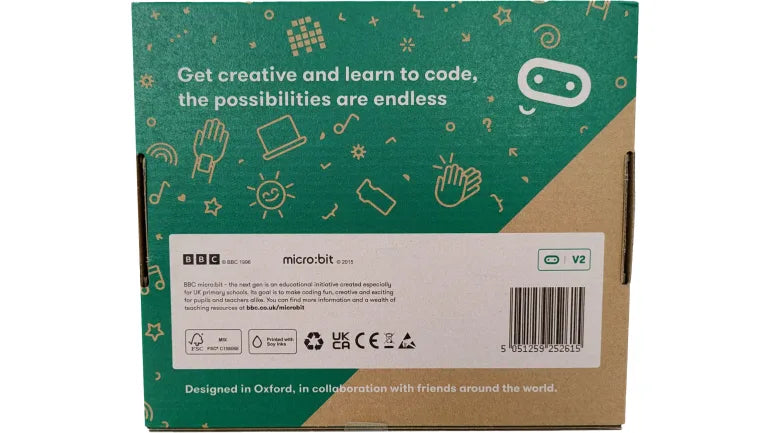 micro:bit V2.21 Next Generation Coding Kit - STEM Education Classroom Bundle for Kids | Learn Programming & Electronics for School Projects
