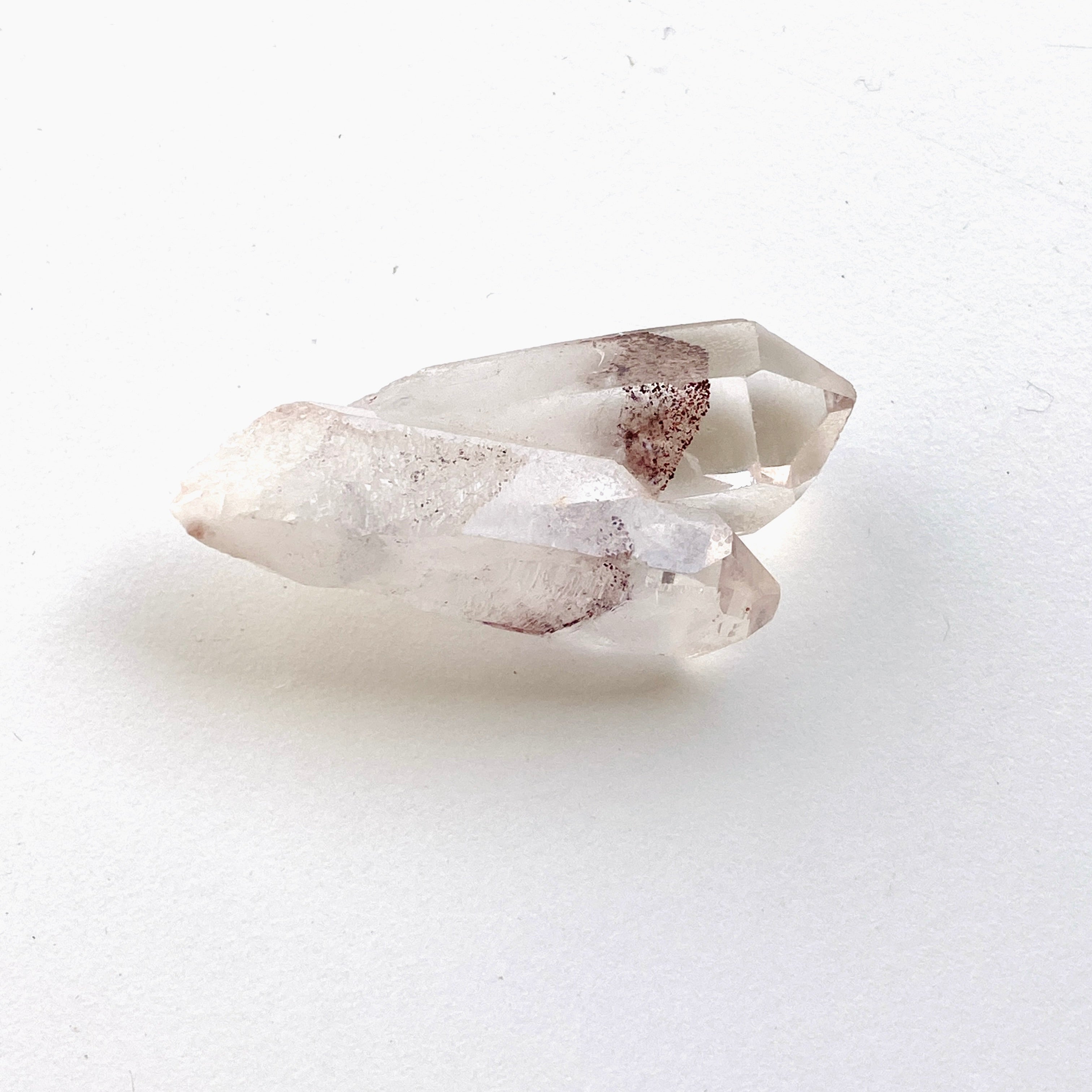 Premium Fire Quartz Phantom Crystal - 22g, 51x26mm (INFQ 02) - Perfect for Meditation, Energy Healing & Spiritual Decor