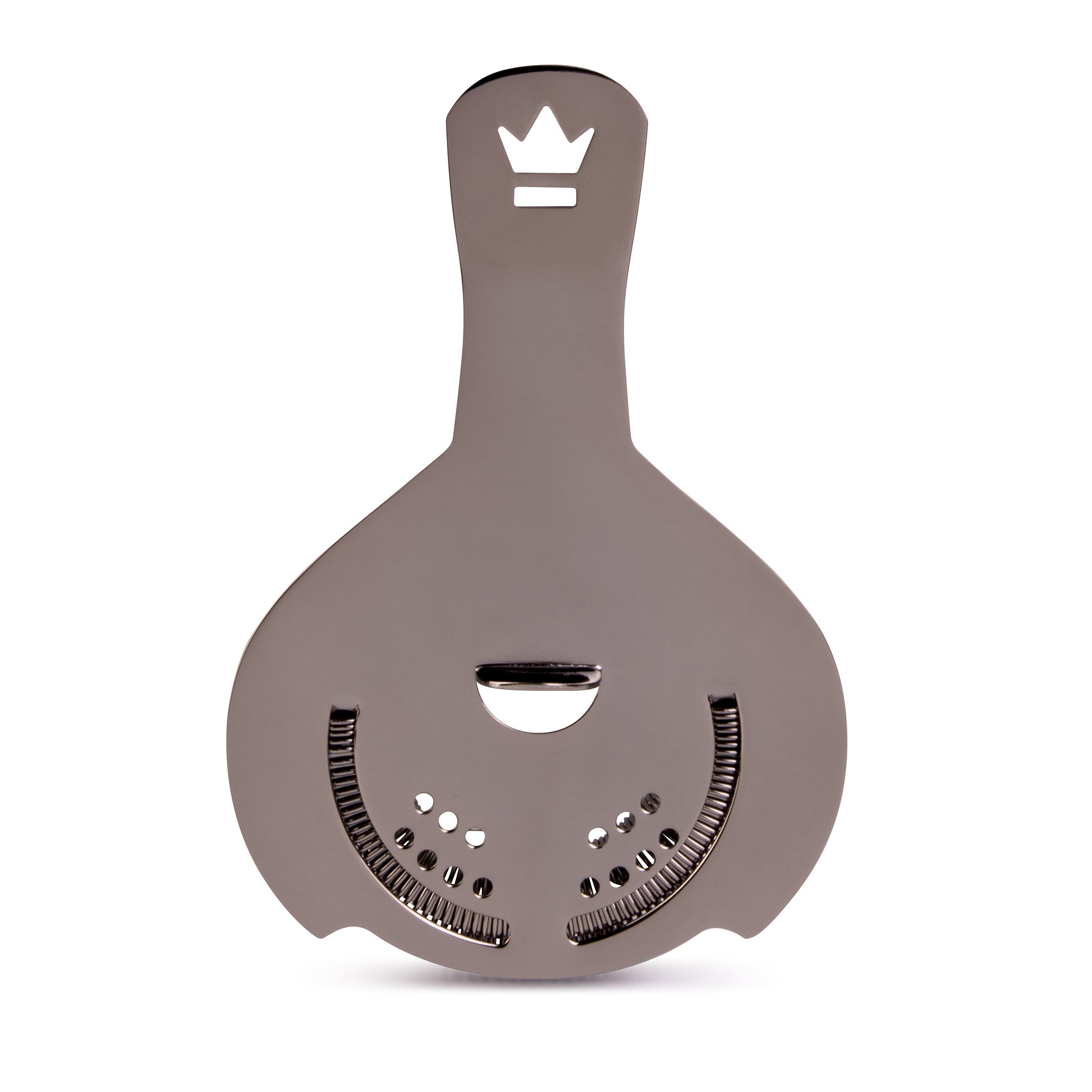 Premium KORIKO® Cocktail Strainer - Gunmetal Black Bar Tool for Professional Mixologists & Home Bartenders | Perfect for Crafting Martinis, Margaritas & Classic Cocktails