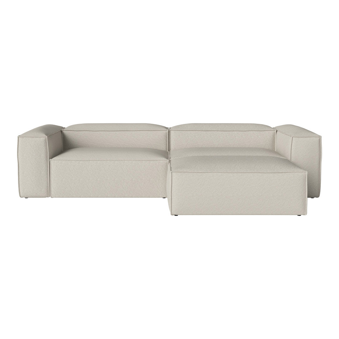 Cosima 2 Seater Sofa with Large Pouf - Modern Living Room Furniture for Small Spaces, Apartment & Lounge Comfort - Perfect for Relaxing, Entertaining & Compact Home Decor