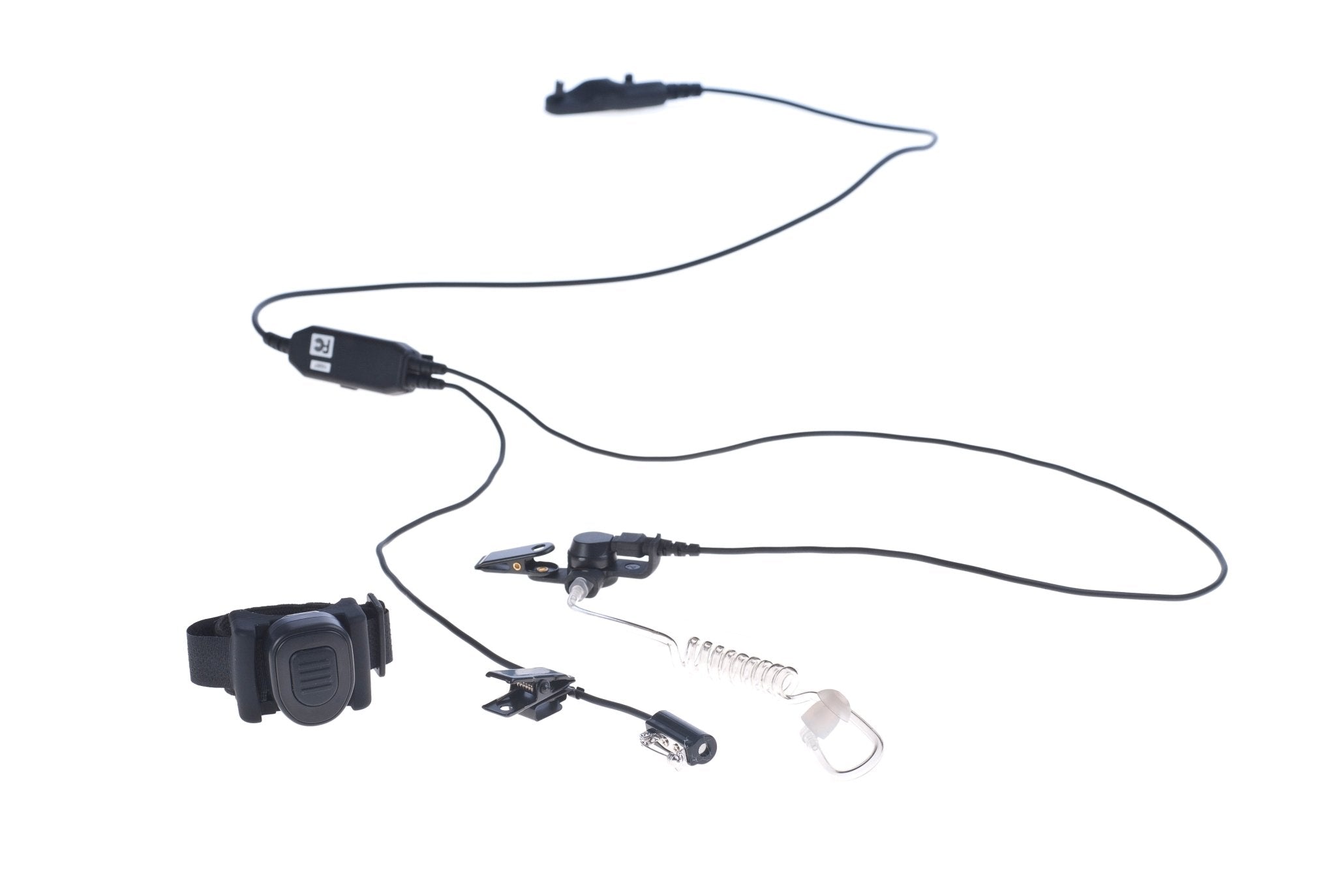 Impact Platinum Series 3-Wire Surveillance Kit for Two-Way Radio with Wireless Push-to-Talk (I5 P3W AT1 WPTT) - Perfect for Security Teams & Emergency Responders