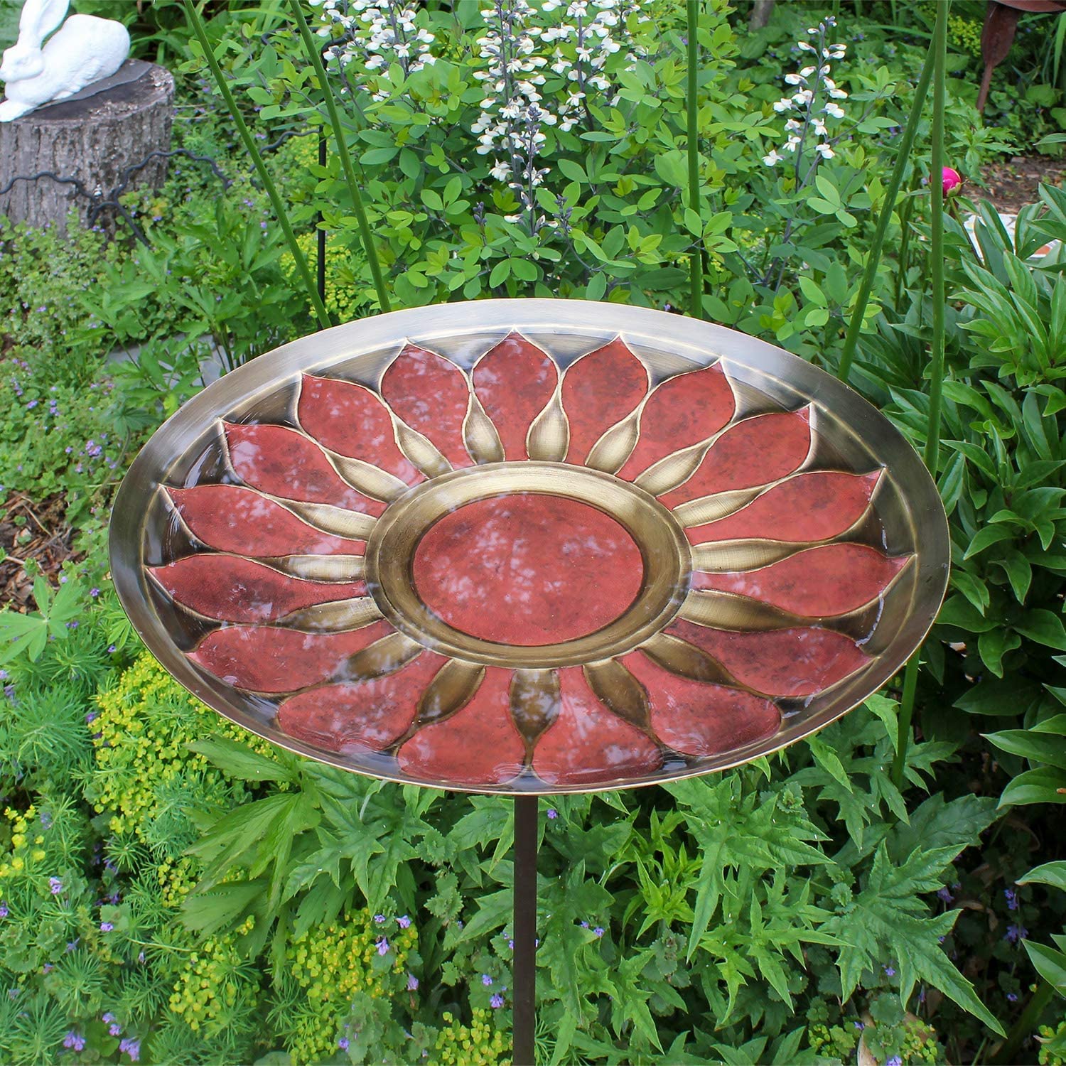 African Daisy Birdbath Bowl - 16