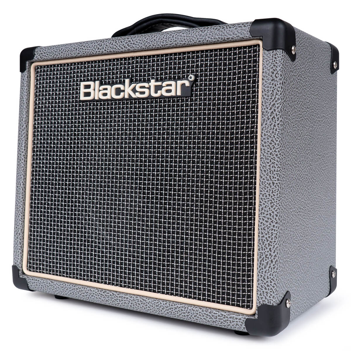 Blackstar HT1R MkII 1x8 1 Watt Tube Combo Guitar Amplifier with Reverb - Bronco Grey | Perfect for Home Practice, Studio Recording & Small Gigs
