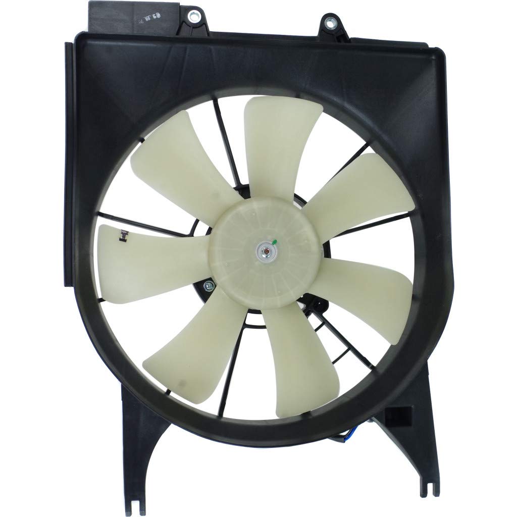 2007-2012 Acura RDX Radiator Cooling Fan Passenger Side Replacement - AC3113109 38616RWCA01 OEM Fit - Perfect for Summer Overheating Prevention & AC Performance