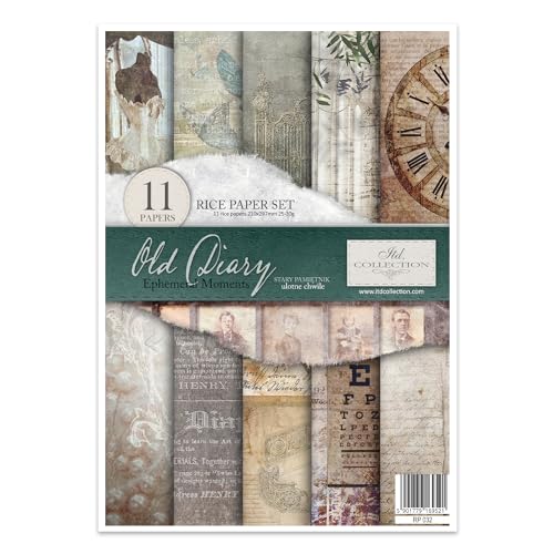 Old Diary Ephemeral Moments