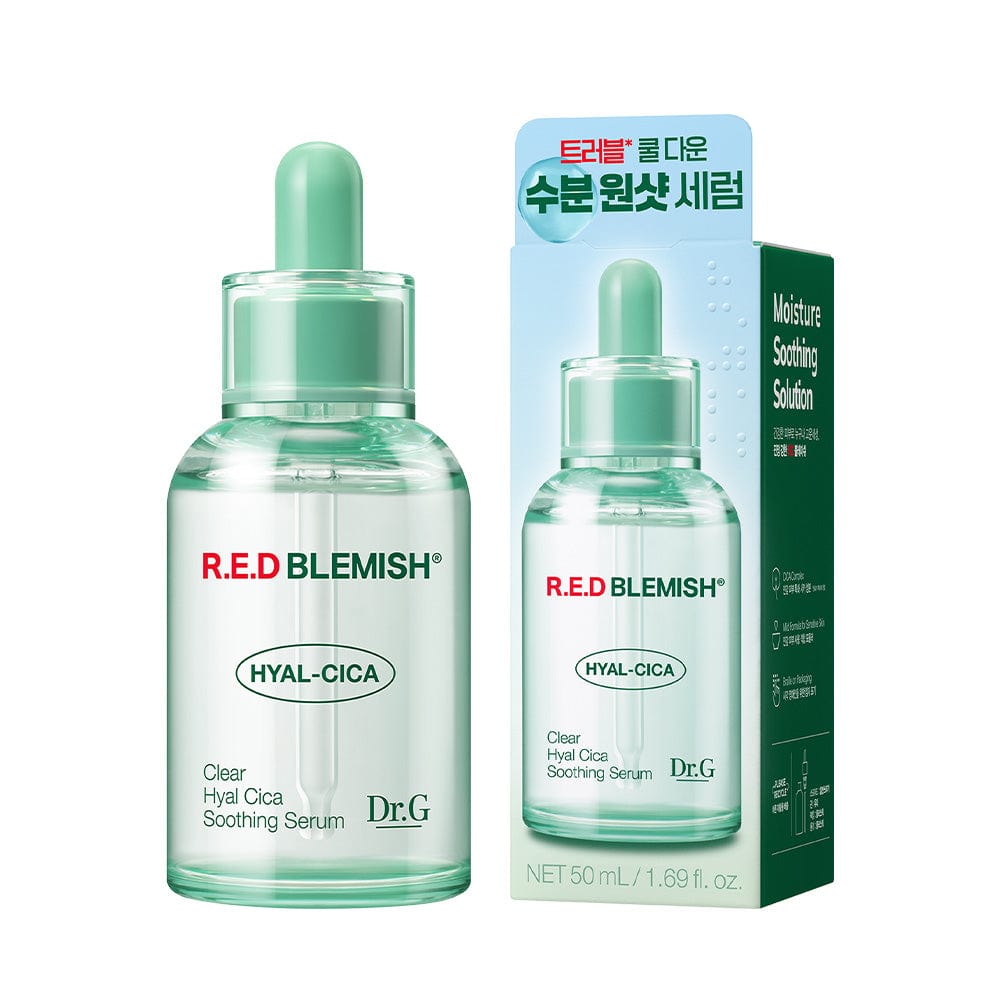 DR.G R.E.D BLEMISH CLEAR HYAL CICA SOOTHING SERUM 50ml - Korean Skincare for Acne & Redness Relief - Perfect for Sensitive Skin & Post-Treatment Care