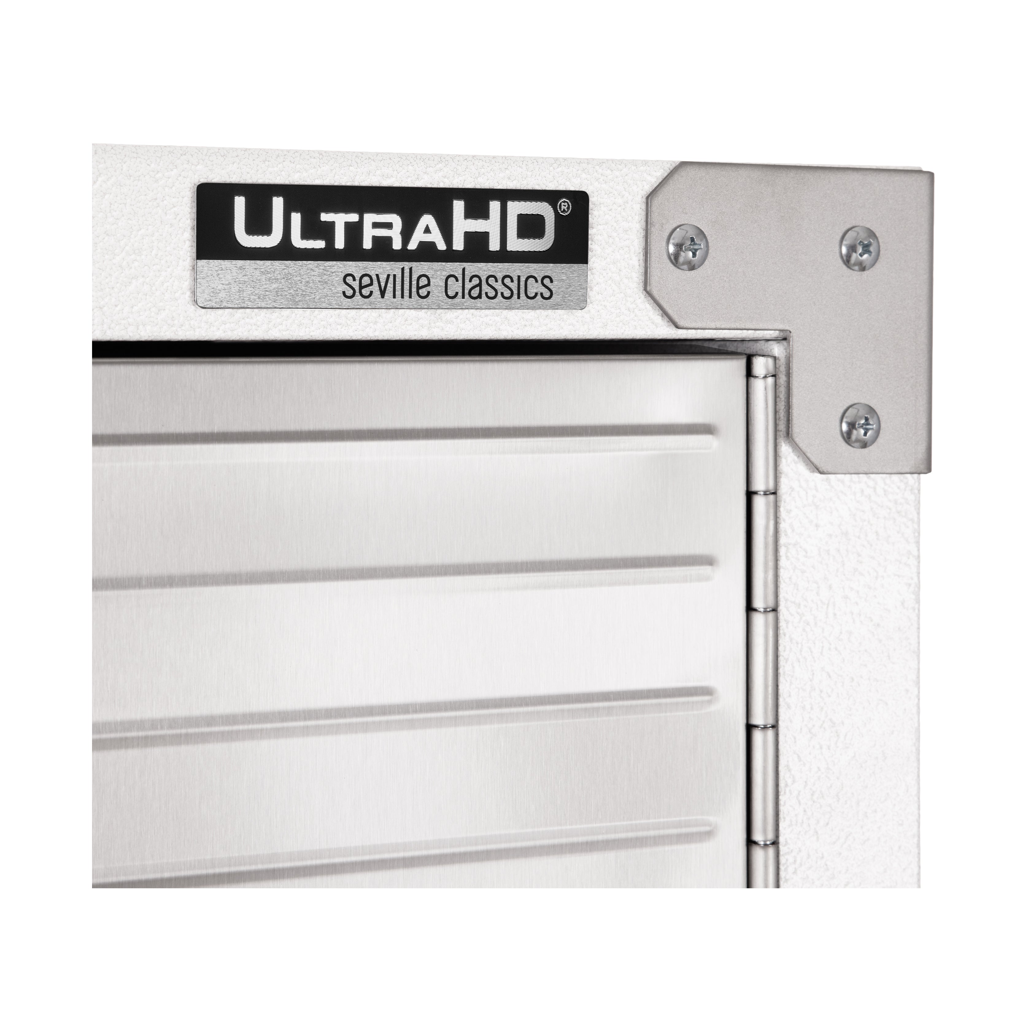 UltraHD® 2-Piece Rolling Storage Cabinet Set in White - Perfect for Office Organization, Home Storage & Classroom Supplies