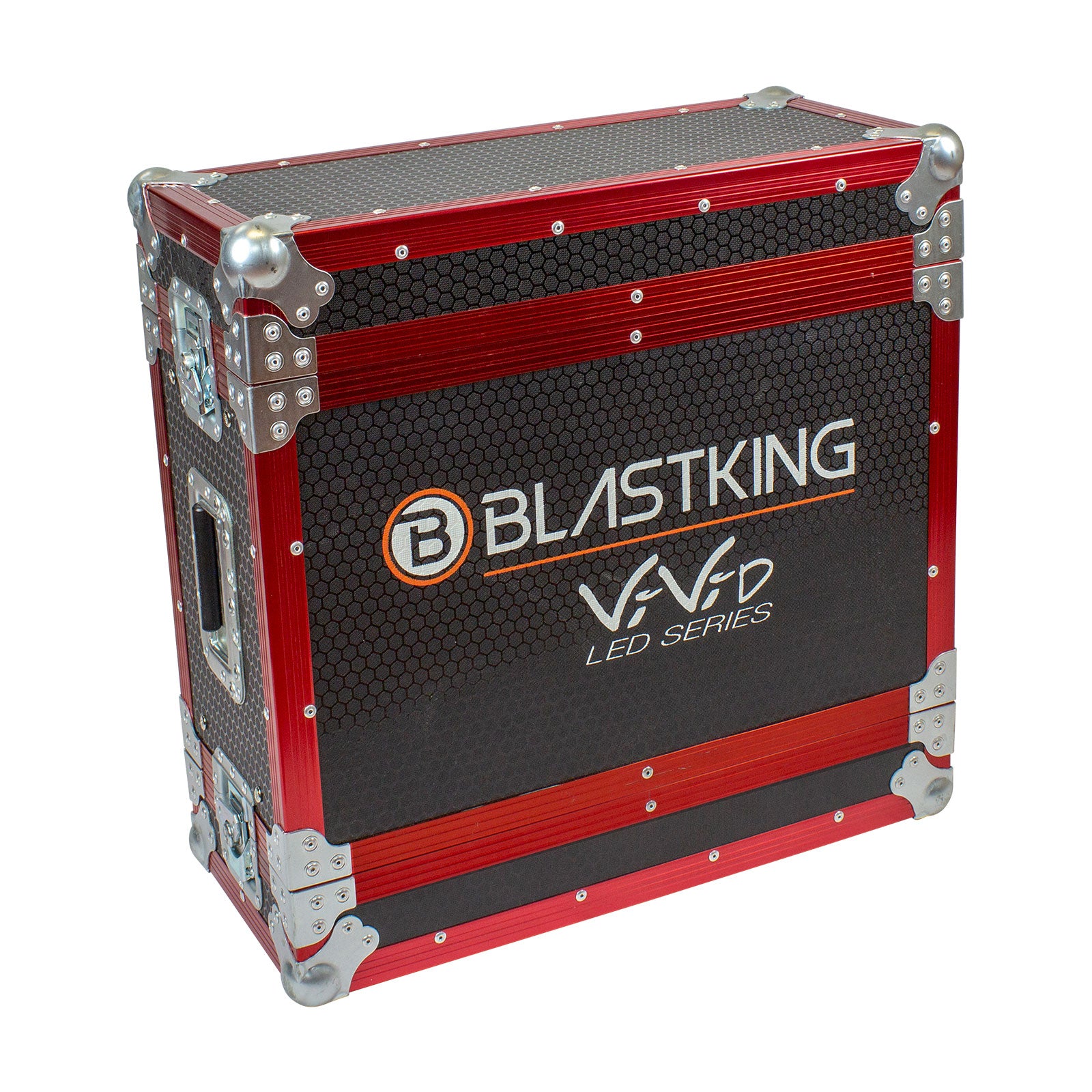 Blastking VCASE PRC Processor Flight Case - Durable Aluminum Shockproof Case for DJ Equipment, Music Gear & Electronics - Perfect for Travel, Studio & Live Performances