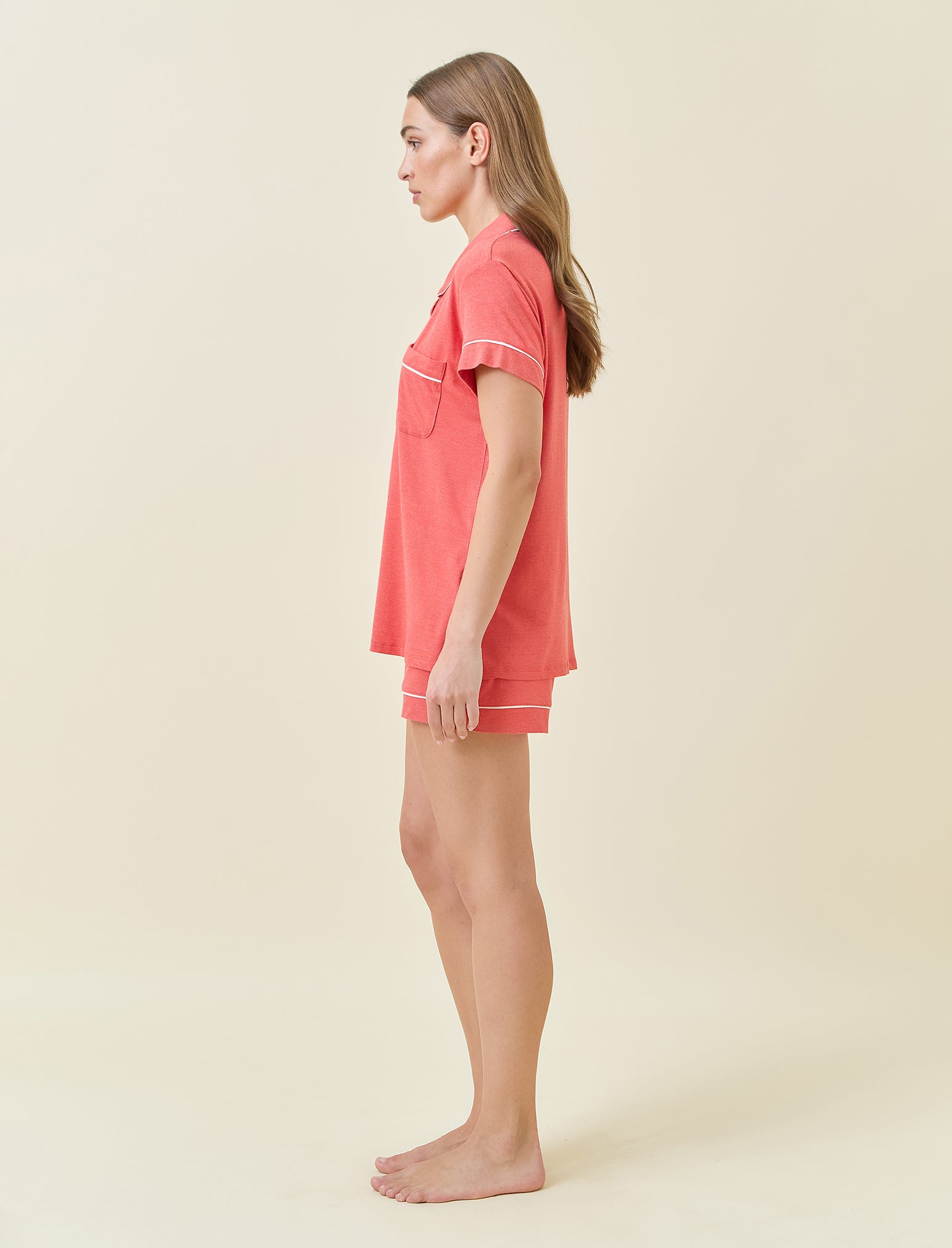 Kate Modal Soft Boxer Pajamas for Women - Ultra Comfortable Sleepwear & Lounge Shorts - Perfect for Nighttime, Relaxing at Home, and Travel