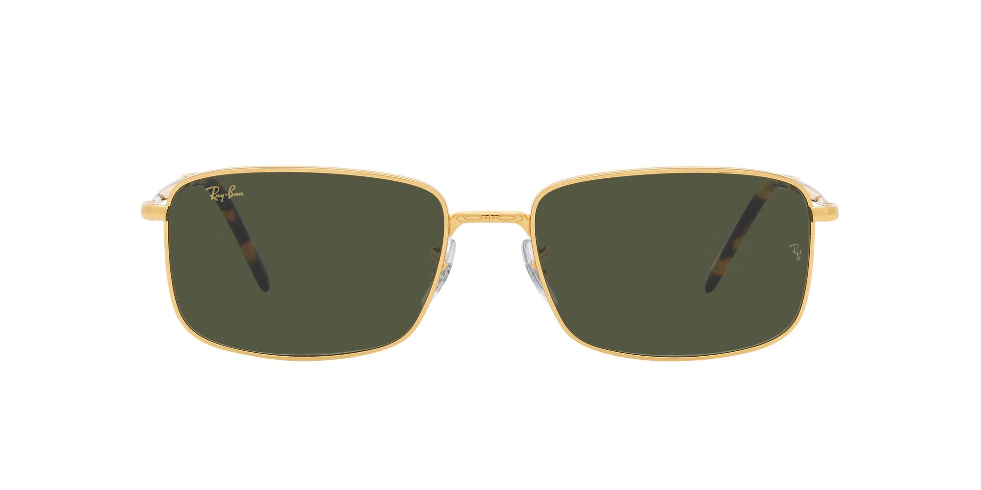 Ray-Ban RB3717 Classic Rectangular Sunglasses for Men & Women - UV Protection, Polarized Lenses - Perfect for Driving, Beach & Outdoor Activities