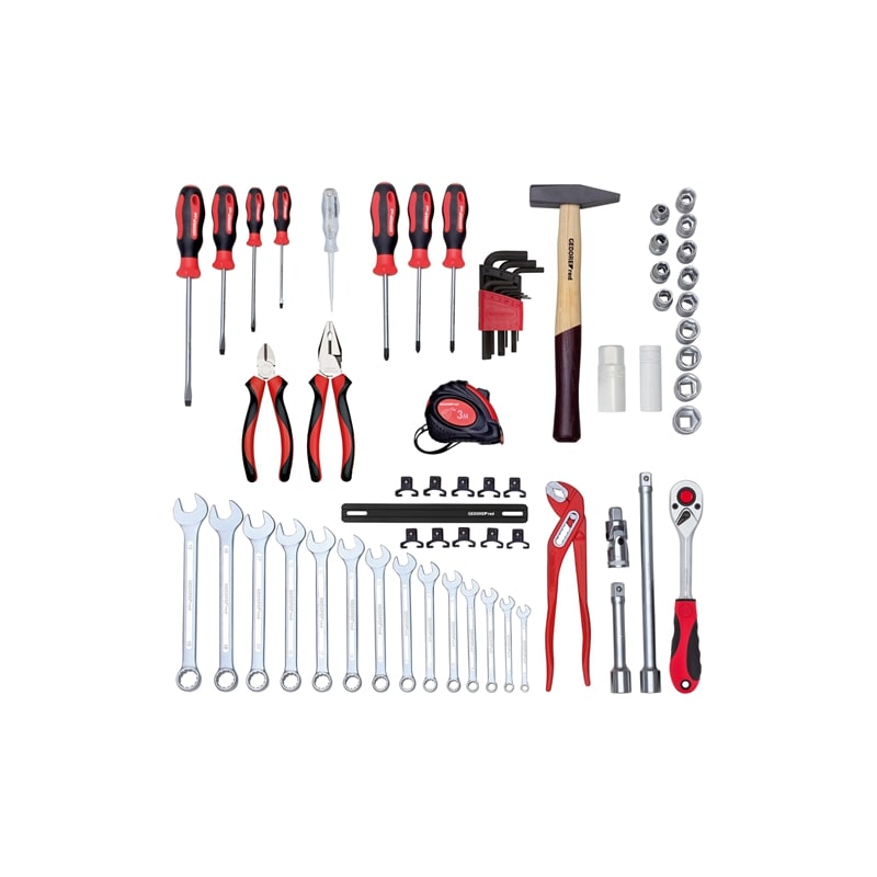 Gedore R21000057 57-Piece Screwdriver Tool Set - Premium Loose Screwdriver Kit for Professional Mechanics & DIY Home Repairs