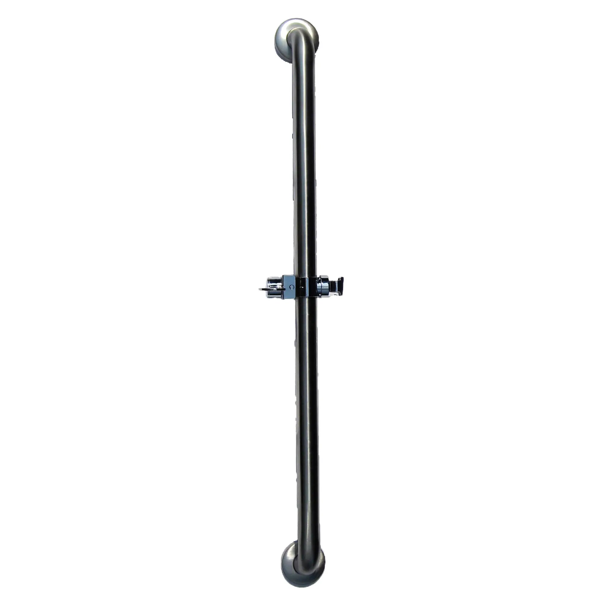 36 Inch Commercial Slide Grab Bar - ADA Compliant Bathroom Safety Handle for Showers & Bathtubs - Non-Slip Stainless Steel Support Bar for Elderly & Disabled