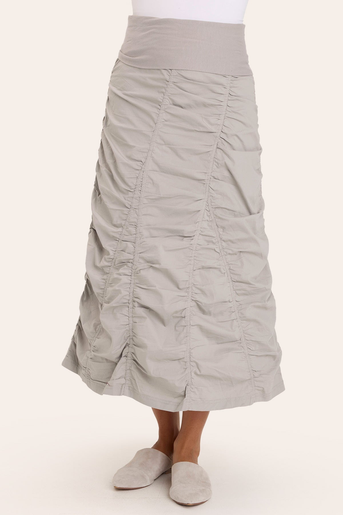 Stylish Gored Peasant Skirt for Women - Flowy Boho Maxi Skirt with Elastic Waist | Perfect for Summer, Beach, Music Festivals & Casual Outings
