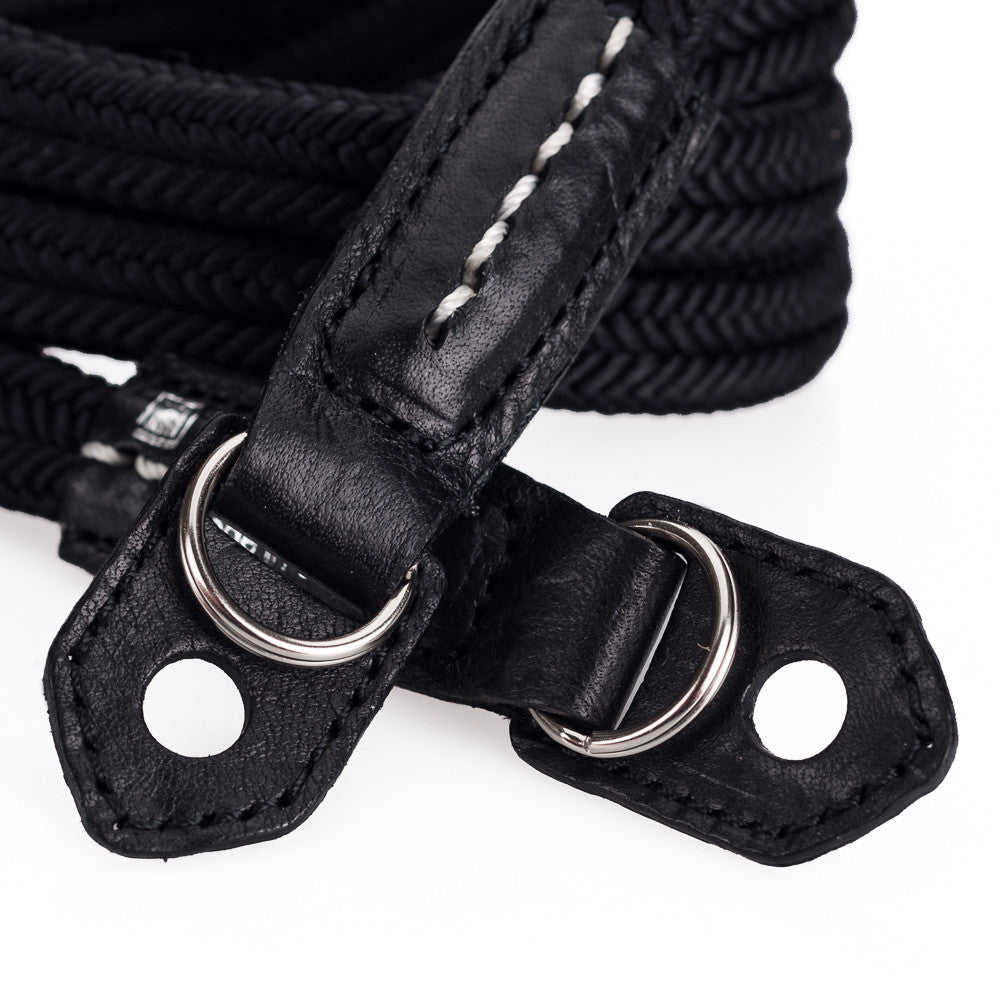 Artisan & Artist ACAM 310 Premium Silk Camera Neck Strap - Black | Comfortable DSLR/Mirrorless Camera Strap for Photographers & Travel Enthusiasts
