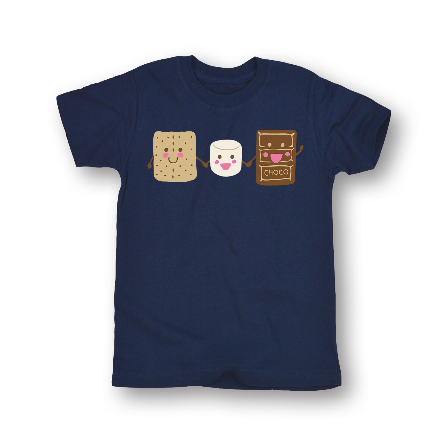 Best Friend Smores Toddler Short Sleeve T-Shirt - Cute Matching Outfit for Playdates & Family Photos