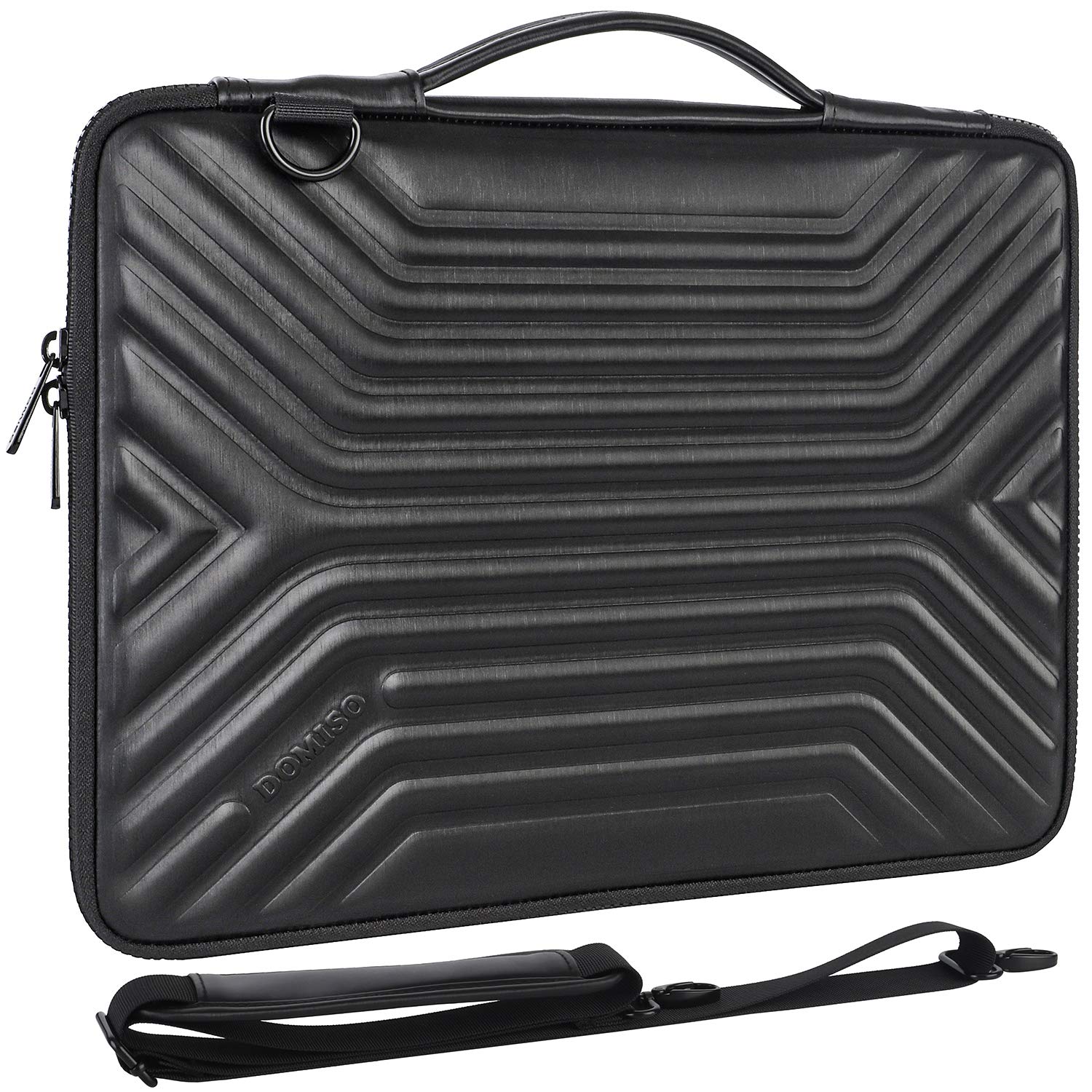 DOMISO 14 Inch Shockproof Waterproof Laptop Sleeve - Lightweight EVA Tablet Case for 14