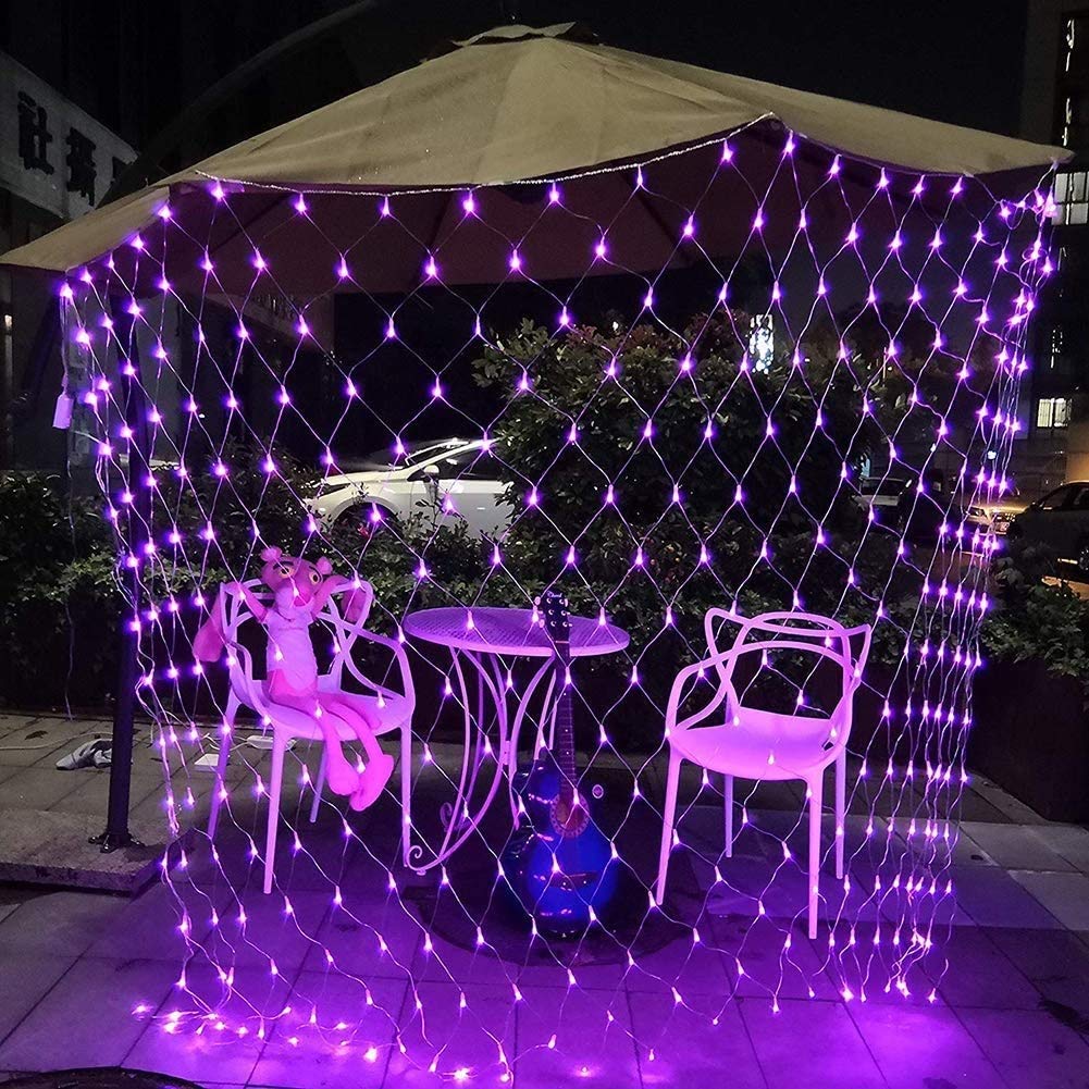ZSEA LED Net Mesh String Lights - Waterproof Outdoor Christmas Lights with 8 Modes for Tree Wrapping, Wedding Decor, Window Wall, Sweetheart Table, Camping & Beach Parties | Perfect for Holiday Decorations, Garden Lighting and Outdoor Events