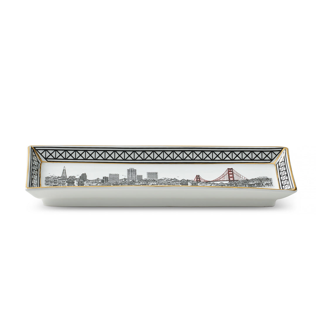 Premium San Francisco Themed Pen Holder - Stylish Desk Organizer for Office & Home Use | Perfect for Pens, Pencils & Stationery