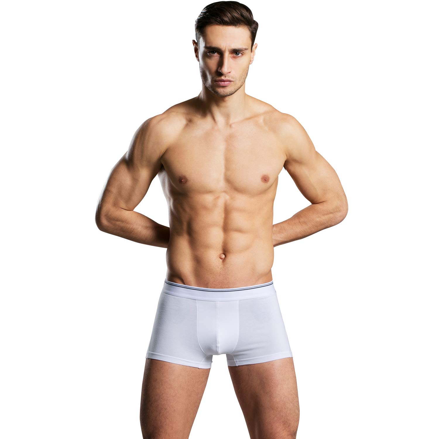 **Premium Azuki Soft Cotton Boxer Briefs for Men - Breathable & Comfortable Men's Underwear for Everyday Wear, Workout & Sleep**