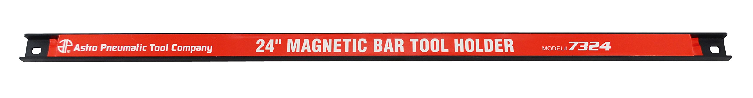 Astro 7324 24-Inch Magnetic Tool Holder Bar - Strong Magnetic Strip for Wrenches, Screwdrivers & Metal Tools - Perfect for Garage, Workshop & Toolbox Organization