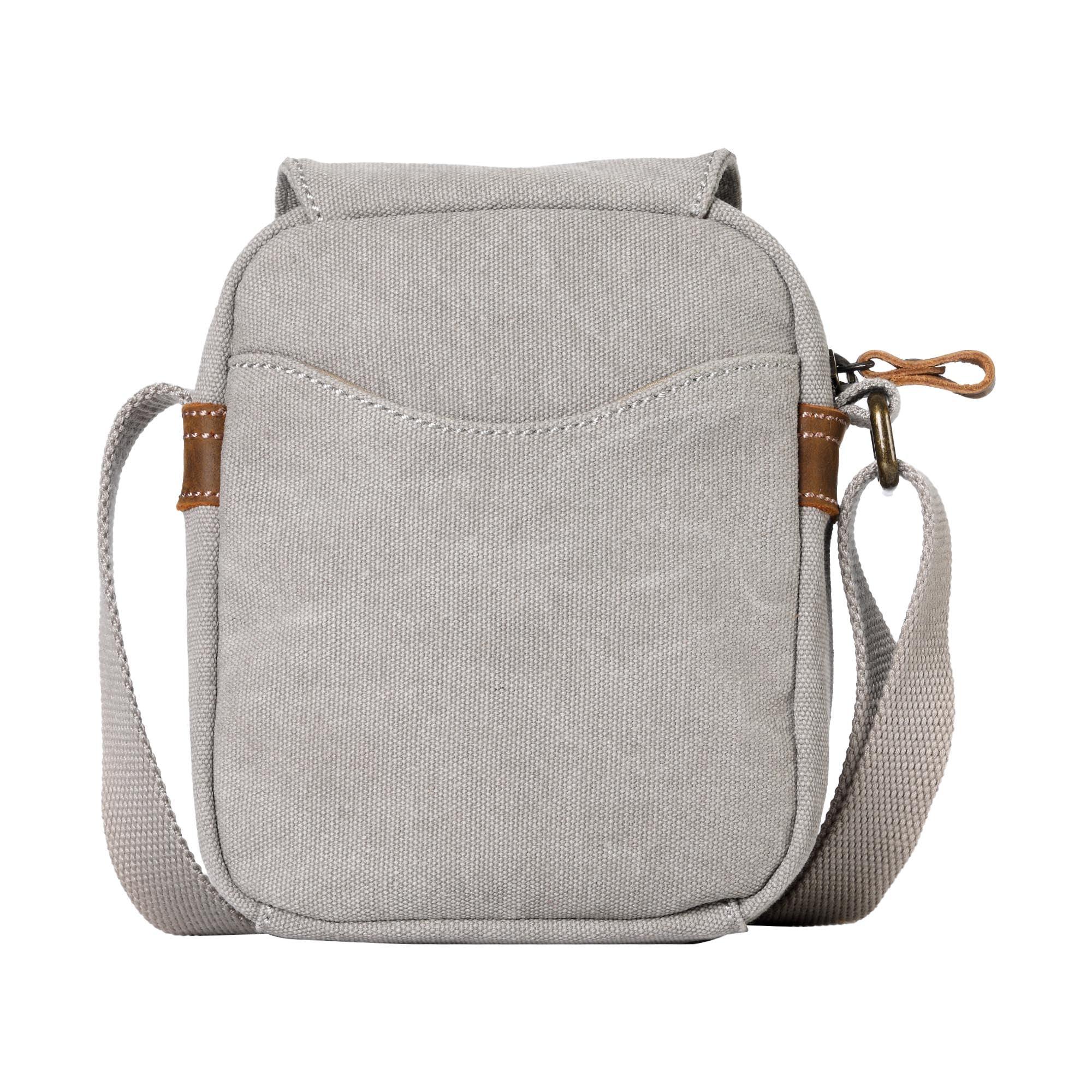 TRP0213 Troop London Classic Canvas Crossbody Bag - Stylish & Durable for Travel, Work & Everyday Use