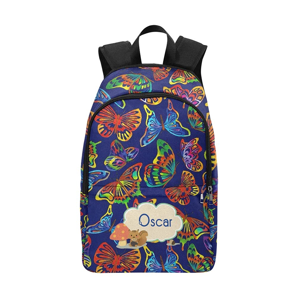 Colorful Waterproof Butterfly Backpack - Lightweight Travel Hiking Daypack for Women & Girls, School, Gym, Outdoor Adventures & Daily Use