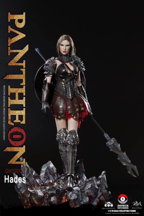 COO Model 1/6 Scale Figure - Pantheon Hades Goddess of Underworld Collectible Statue | Perfect for Anime Fans, Mythology Collectors & Home Decor Display