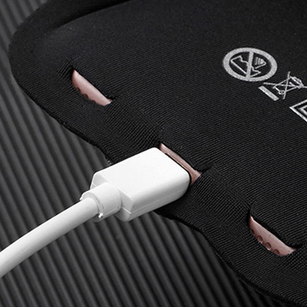 Sports Armband Phone Holder with Fingerprint Touch - Running, Jogging, Cycling & Gym Workout Armband for iPhone & Galaxy - Perfect for Women & Men During Exercise, Walking & Fitness Activities
