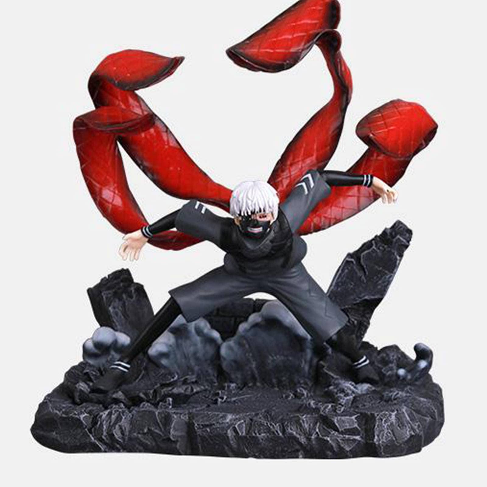 Tokyo Ghoul Kaneki Ken 26cm PVC Action Figure - Anime Collectible Statue, Handmade Decoration Model, Eco-Friendly Materials | Perfect for Anime Fans, Room Decor, and Gift Giving