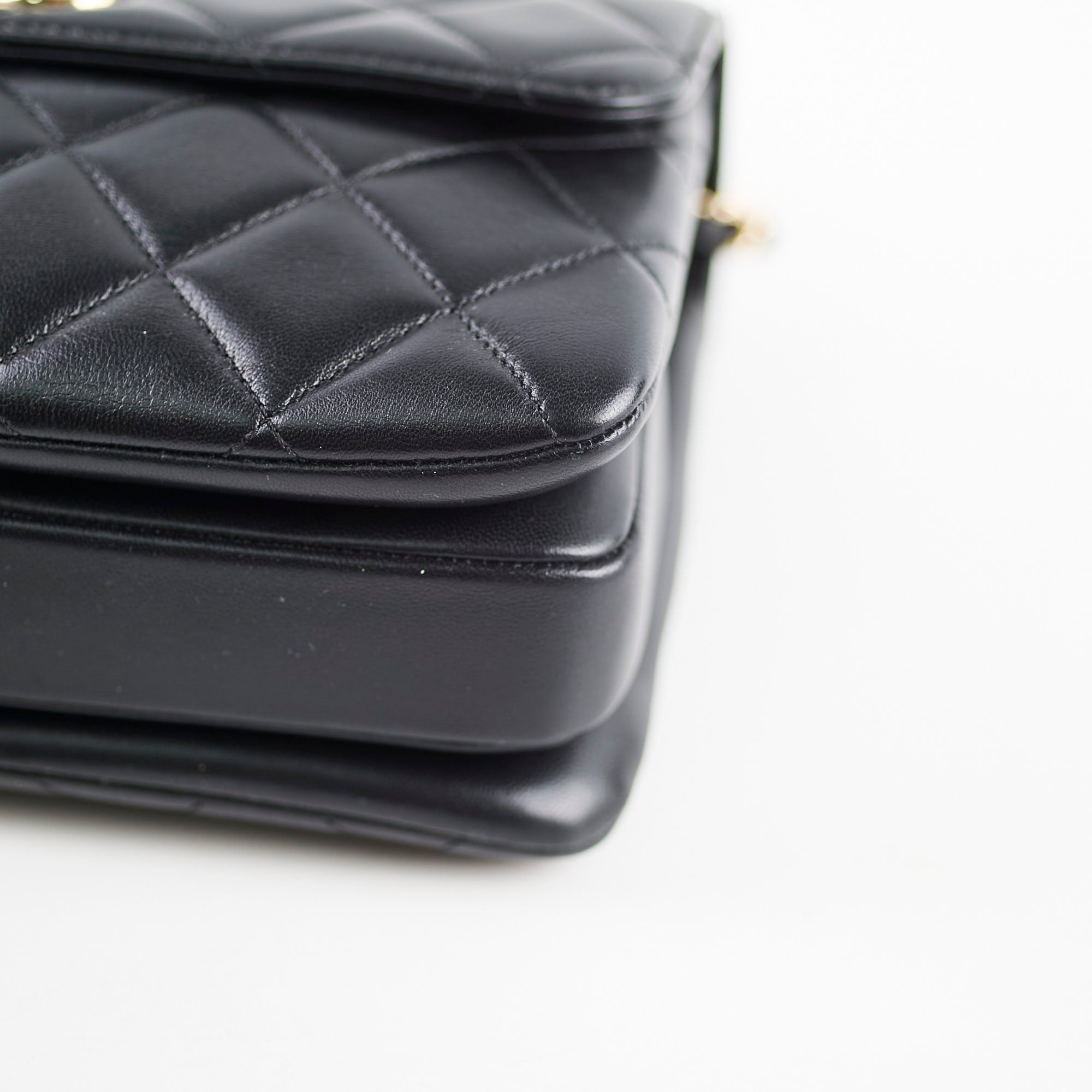 Chanel Small Trendy CC Lambskin Shoulder Bag Black 29 Series - Luxury Designer Crossbody Purse for Women, Perfect for Date Night & Evening Events