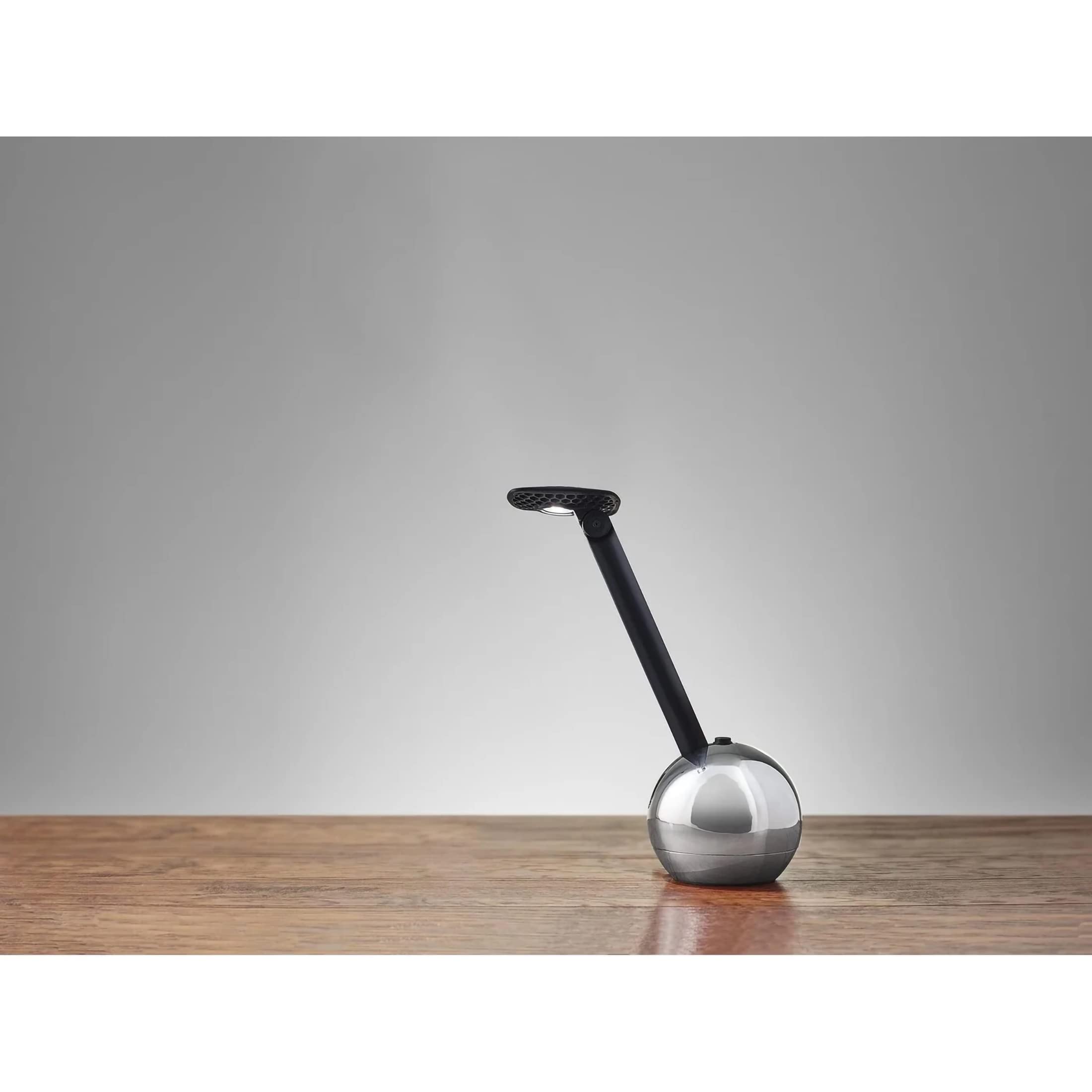 ADS360 AD9000-01 Kiu LED Desk Lamp, Matte Black - Adjustable Brightness Eye-Caring Study Light for Office, Reading & Home Workspace