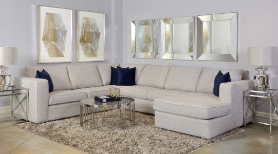 Large Modern Sectional Sofa Set - Stylish Living Room Furniture for Home & Office | Perfect for Family Gatherings & Movie Nights