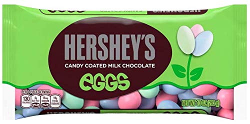 Hershey's Easter Egg 4-Pack Bundle - Milk Chocolate, Extra Creamy, Candy Coated & Cookies 'n' Creme - 10 oz Bags - Perfect for Easter Gifts, Party Favors & Holiday Treats