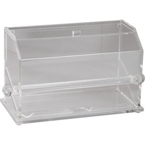 Acrylic Straw Dispenser for Restaurants - Bulk Straw Storage & Dispensing Solution | Perfect for Cafes, Bars, and Food Service Businesses